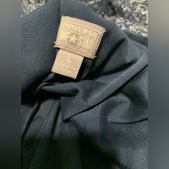 Converse One Star Womens Sundress L Blues T Strap Back Target Cute Summer Shift - Picture 9 of 13